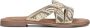 Lazamani Dames Slippers 75.337 Beige - Thumbnail 4