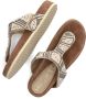 Lazamani Dames Slippers 75.397 Beige - Thumbnail 6