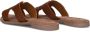 Lazamani Flor Dames Slippers Leer Tan - Thumbnail 6