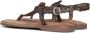 Lazamani Grijze Glitter Sandalen Gray Dames - Thumbnail 5