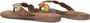 Lazamani Kleurrijke Suède Slippers Multicolor Dames - Thumbnail 4