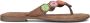 Lazamani Kleurrijke Suède Slippers Multicolor Dames - Thumbnail 8