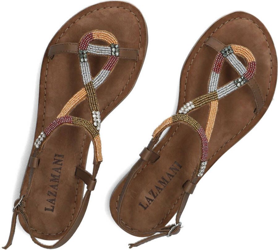 LAZAMANI Taupe Sandalen 75.471