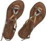 Lazamani 75.471 Sandalen Dames Taupe - Thumbnail 6