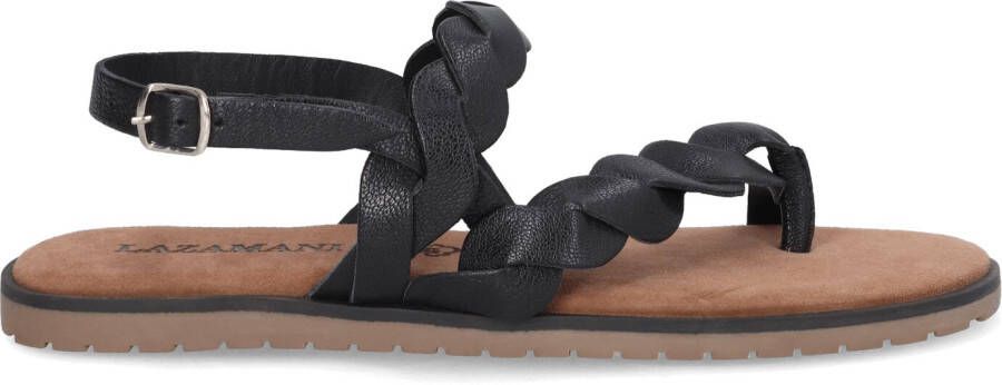 LAZAMANI Zwarte Sandalen La75019