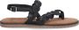 Laza i Nilda Sandalen Leer Black - Thumbnail 5