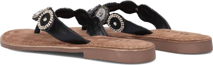 LAZAMANI Zwarte Slippers 75.451
