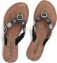 Lazamani Dames Slippers 75.451 South Zwart Leer LA75451south - Thumbnail 8