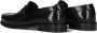 Les Deux Willard Leather Loafer Loafers Heren Instappers Zwart - Thumbnail 3