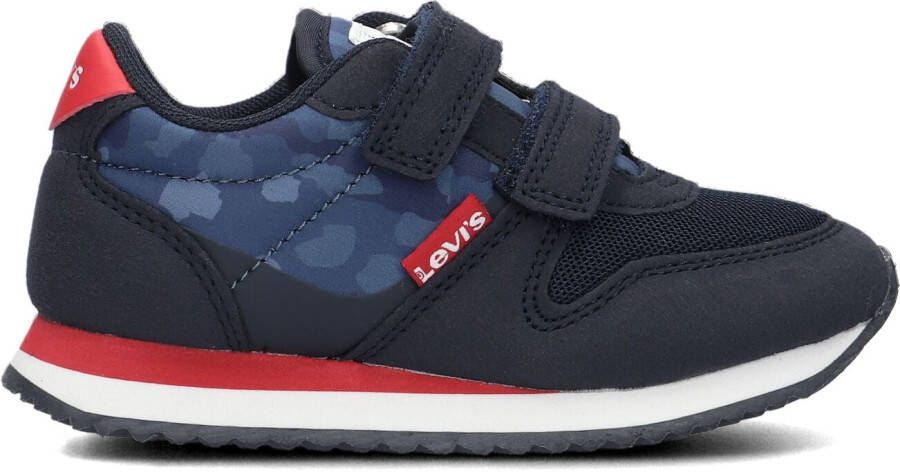 Levi'S Blauwe Lage Sneakers Alex Camo