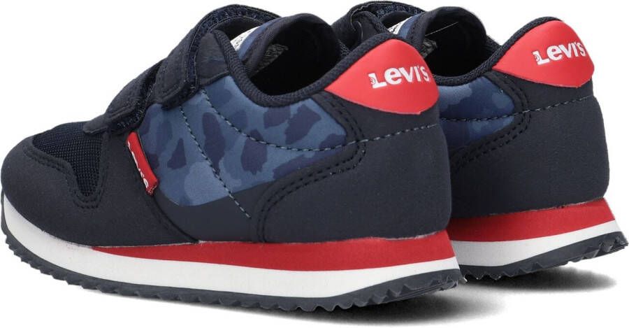 Levi'S Blauwe Lage Sneakers Alex Camo