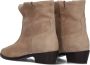 LINA LOCCHI Enkellaarsjes Dames 39445 Maat: 42 Materiaal: Suède Kleur: Beige - Thumbnail 3