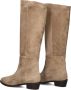 LINA LOCCHI Hoge Laarzen Dames 394492 Maat: 43 Materiaal: Leer Kleur: Beige - Thumbnail 3