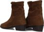 LINA LOCCHI Enkellaarsjes Dames 39445 Maat: 40 Materiaal: Suède Kleur: Bruin - Thumbnail 3