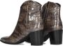LINA LOCCHI Enkellaarsjes Dames At 152 Maat: 42 Materiaal: Leer Kleur: Taupe - Thumbnail 4