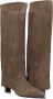 LINA LOCCHI Hoge Laarzen Dames Br301 Maat: 36 Materiaal: Suède Kleur: Taupe - Thumbnail 5