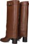 LINA LOCCHI Hoge Laarzen Dames Gd759 Maat: 41 Materiaal: Leer Kleur: Bruin - Thumbnail 2