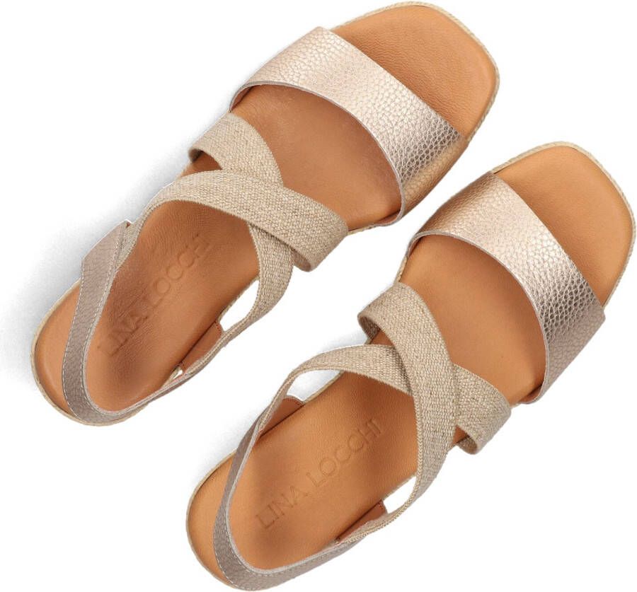 LINA LOCCHI Gouden Sandalen 1110