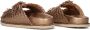 LINA LOCCHI Slippers Dames L1284 Maat: 42 Materiaal: Leer Kleur: Brons - Thumbnail 3