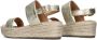 LINA LOCCHI Espadrilles Dames L1374 Maat: 36 Materiaal: Leer Kleur: Goud - Thumbnail 4