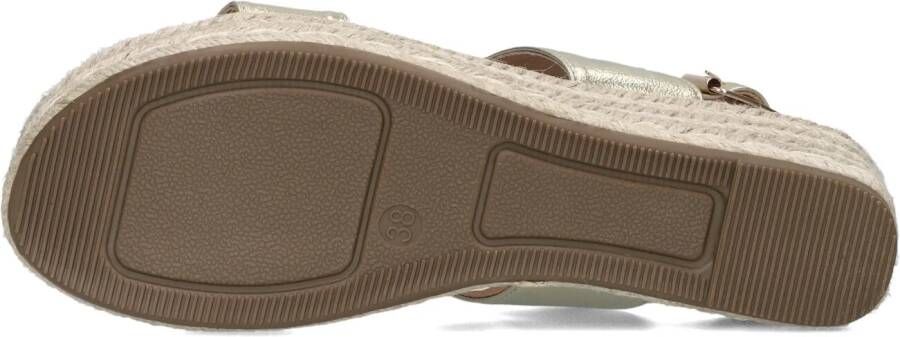 LINA LOCCHI Gouden Espadrilles L1374