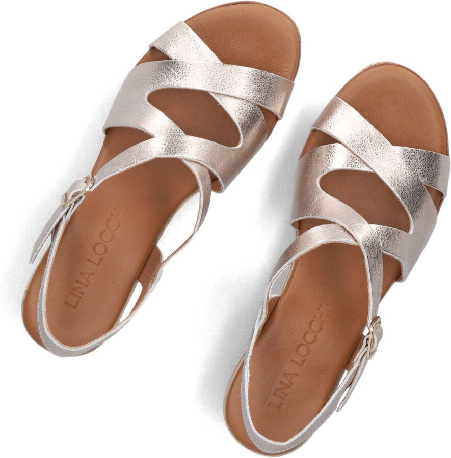 LINA LOCCHI Gouden Sandalen 5547