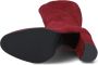 LINA LOCCHI Hoge Laarzen Dames Ar 140 Maat: 39 Materiaal: Suède Kleur: Rood - Thumbnail 5