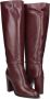 LINA LOCCHI Hoge Laarzen Dames At 161 Maat: 39 Materiaal: Leer Kleur: Rood - Thumbnail 5