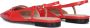 LINA LOCCHI Slingbacks Dames 010-22 Maat: 43 Materiaal: Lakleer Kleur: Rood - Thumbnail 4