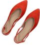 LINA LOCCHI Slingbacks Dames 010-72 Maat: 38 Materiaal: Suède Kleur: Rood - Thumbnail 5