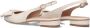 LINA LOCCHI Slingbacks Dames 010-73 Maat: 40 Materiaal: Suède Kleur: Gebroken wit - Thumbnail 3