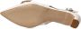 LINA LOCCHI Slingbacks Dames Au 23 Maat: 43 Materiaal: Lakleer Kleur: Wit - Thumbnail 4