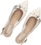 LINA LOCCHI Slingbacks Dames Au 23 Maat: 43 Materiaal: Lakleer Kleur: Wit - Thumbnail 5