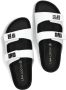 LINA LOCCHI Slippers Dames Led 2 Band Slipper Maat: 38 Materiaal: Leer Kleur: Wit - Thumbnail 5