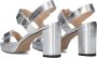 LINA LOCCHI Sandalen Dames Au 180 Maat: 42 Materiaal: Leer Kleur: Zilver - Thumbnail 3