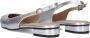 LINA LOCCHI Slingbacks Dames 010-72 Maat: 43 Materiaal: Lakleer Kleur: Zilver - Thumbnail 3