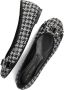 LINA LOCCHI Ballerina Dames L1339 Maat: 38 Materiaal: Textiel Kleur: Zwart - Thumbnail 6