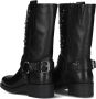 LINA LOCCHI Biker Boots Dames Modular-35 Maat: 39 Materiaal: Leer Kleur: Zwart - Thumbnail 3