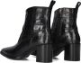 LINA LOCCHI Enkellaarsjes Dames 30731 Maat: 42 Materiaal: Leer Kleur: Zwart - Thumbnail 4