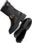 LINA LOCCHI Biker Boots Dames L1316 Maat: 39 Materiaal: Leer Kleur: Zwart - Thumbnail 5