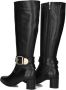LINA LOCCHI Hoge Laarzen Dames 8596 Maat: 39 Materiaal: Leer Kleur: Zwart - Thumbnail 4