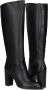 LINA LOCCHI Hoge Laarzen Dames Ar 140 Maat: 38 Materiaal: Leer Kleur: Zwart - Thumbnail 5