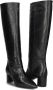 LINA LOCCHI Hoge Laarzen Dames L1317 Maat: 38 Materiaal: Leer Kleur: Zwart - Thumbnail 5