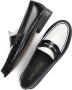 Lina Locchi Instappers Dames Instapschoenen Damesschoenen L1356 Zwart wit - Thumbnail 6