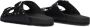 LINA LOCCHI Slippers Dames 2 Gesp Slipper Met Studs Maat: 38 Materiaal: Leer Kleur: Zwart - Thumbnail 3