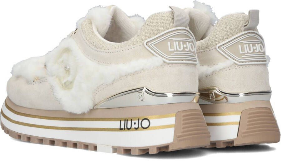 Liu Jo Beige Lage Sneakers Maxi Wonder 48