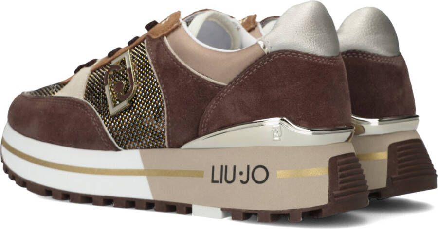 Liu Jo Bruine Lage Sneakers Maxi Wonder 20