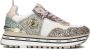 Liu Jo Glitter Multicolor Sneakers met Metallic Spoiler Gray Dames - Thumbnail 4