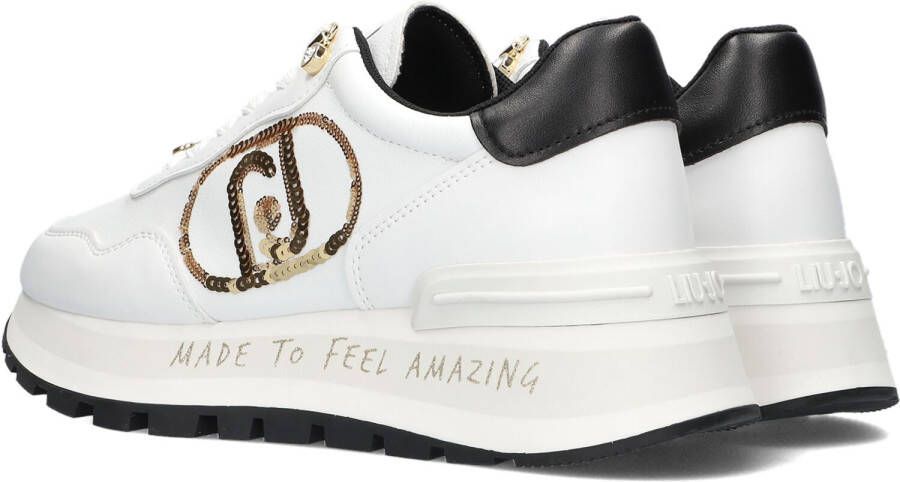 Liu Jo Witte Lage Sneakers Amazing 20