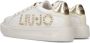 Liu Jo Kylie 10 Lage Dames Sneaker Leer White Light Gold - Thumbnail 3